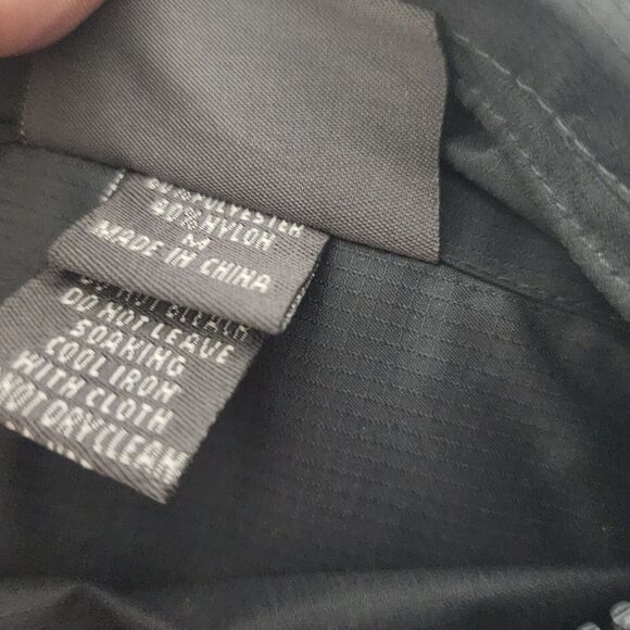 Team New Zealand Yacht Racing Reversible Full Zip Nylon Fleece Vest sz Medium - Picture 9 of 10